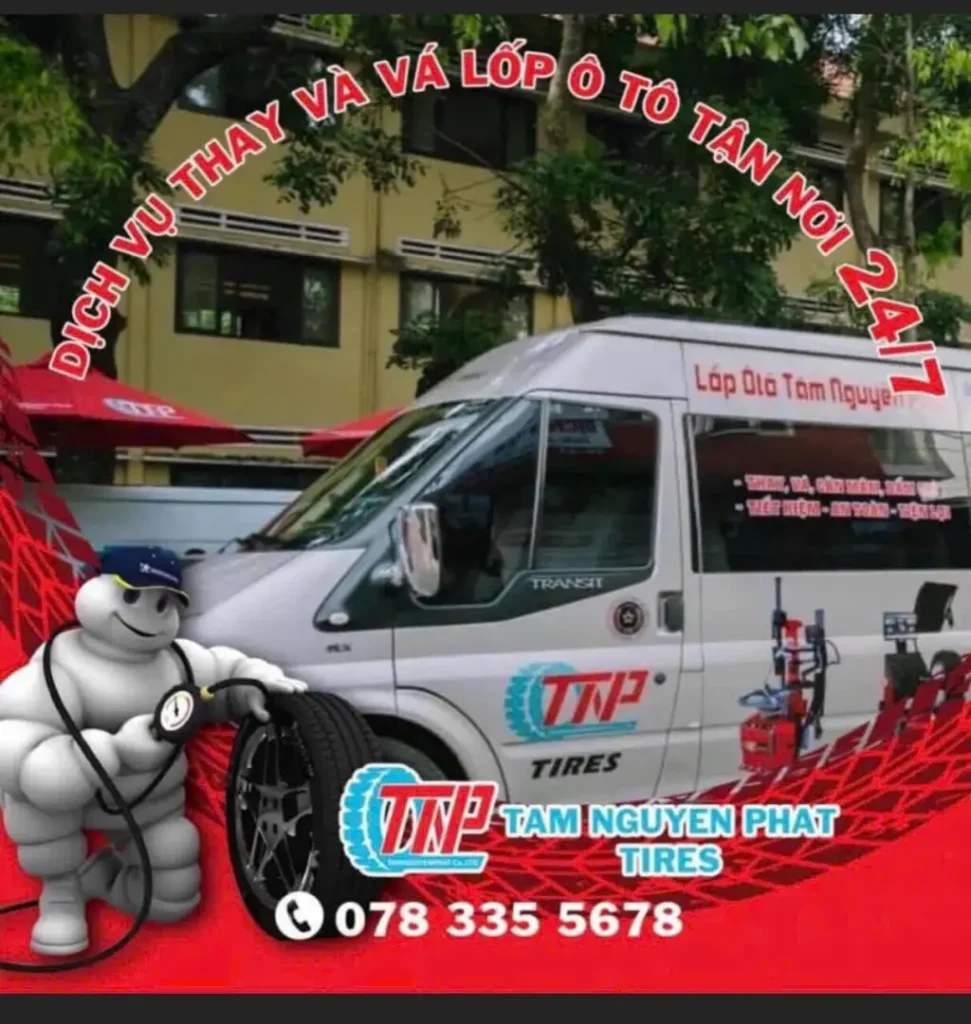 CỨU HỘ LỐP LƯU ĐỘNG 24/7 - NHANH, AN TOÀN, MINH BẠCH
