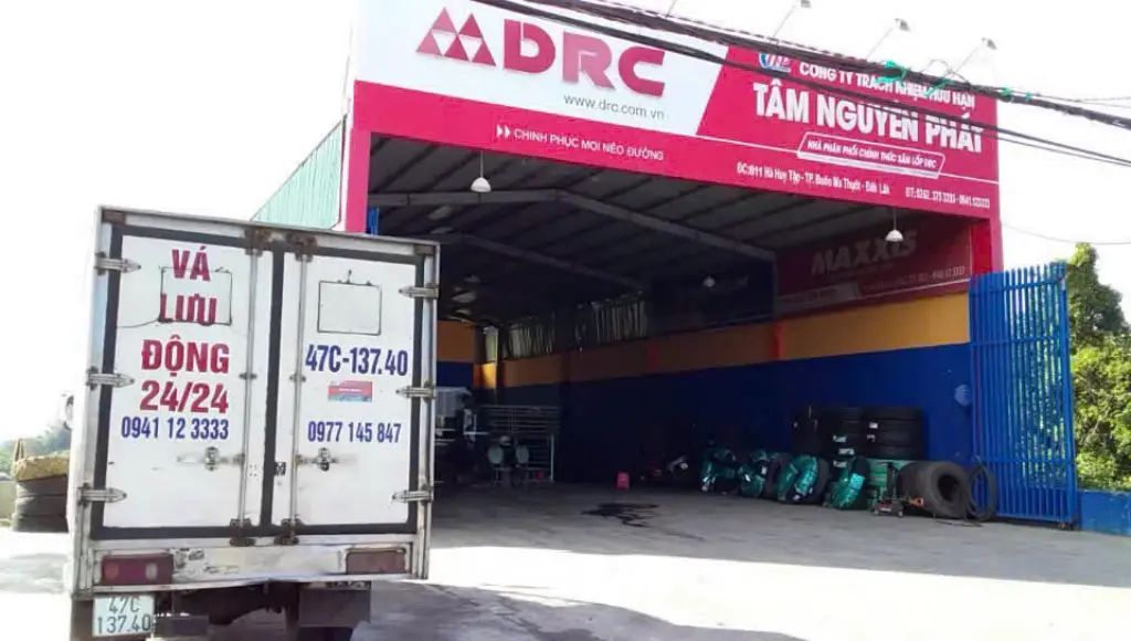 HỆ THỐNG CHI NHÁNH LỐP TẢI TÂM NGUYÊN PHÁT