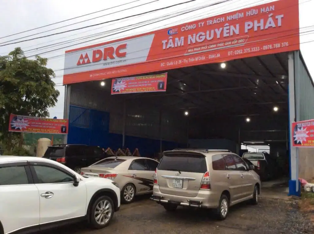 HỆ THỐNG CHI NHÁNH LỐP TẢI TÂM NGUYÊN PHÁT