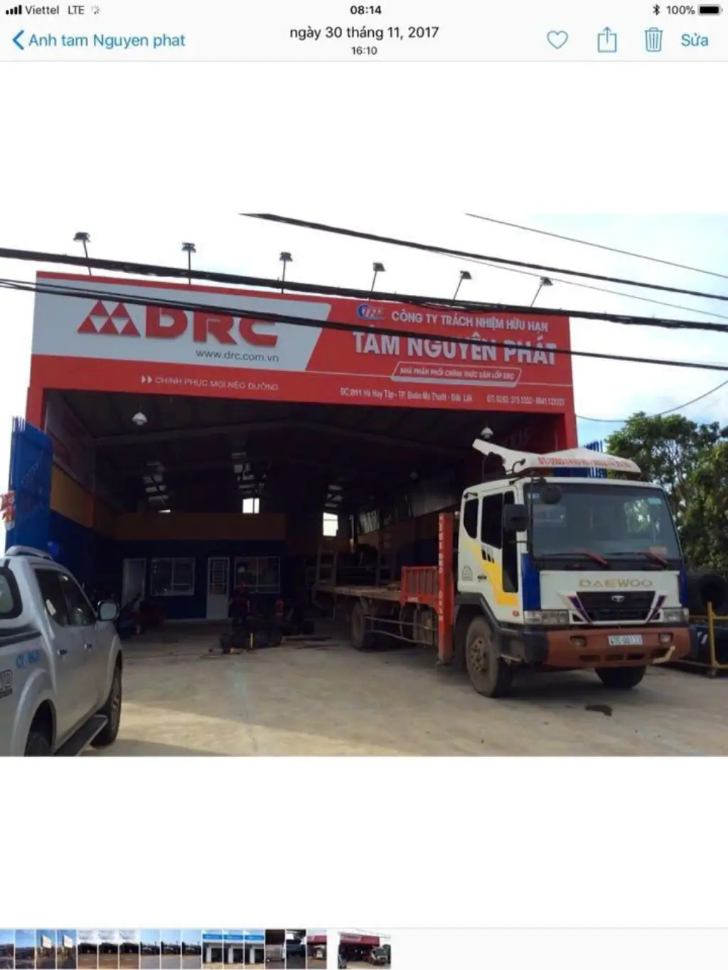 HỆ THỐNG CHI NHÁNH LỐP TẢI TÂM NGUYÊN PHÁT