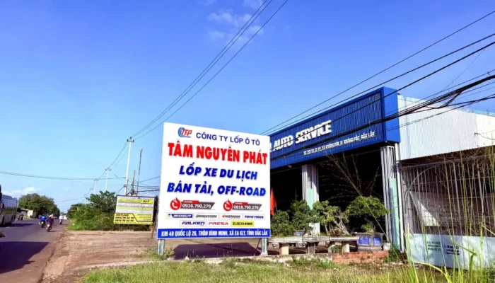 HỆ THỐNG CHI NHÁNH LỐP DU LỊCH TÂM NGUYÊN PHÁT