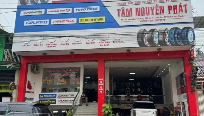 HỆ THỐNG CHI NHÁNH LỐP DU LỊCH TÂM NGUYÊN PHÁT
