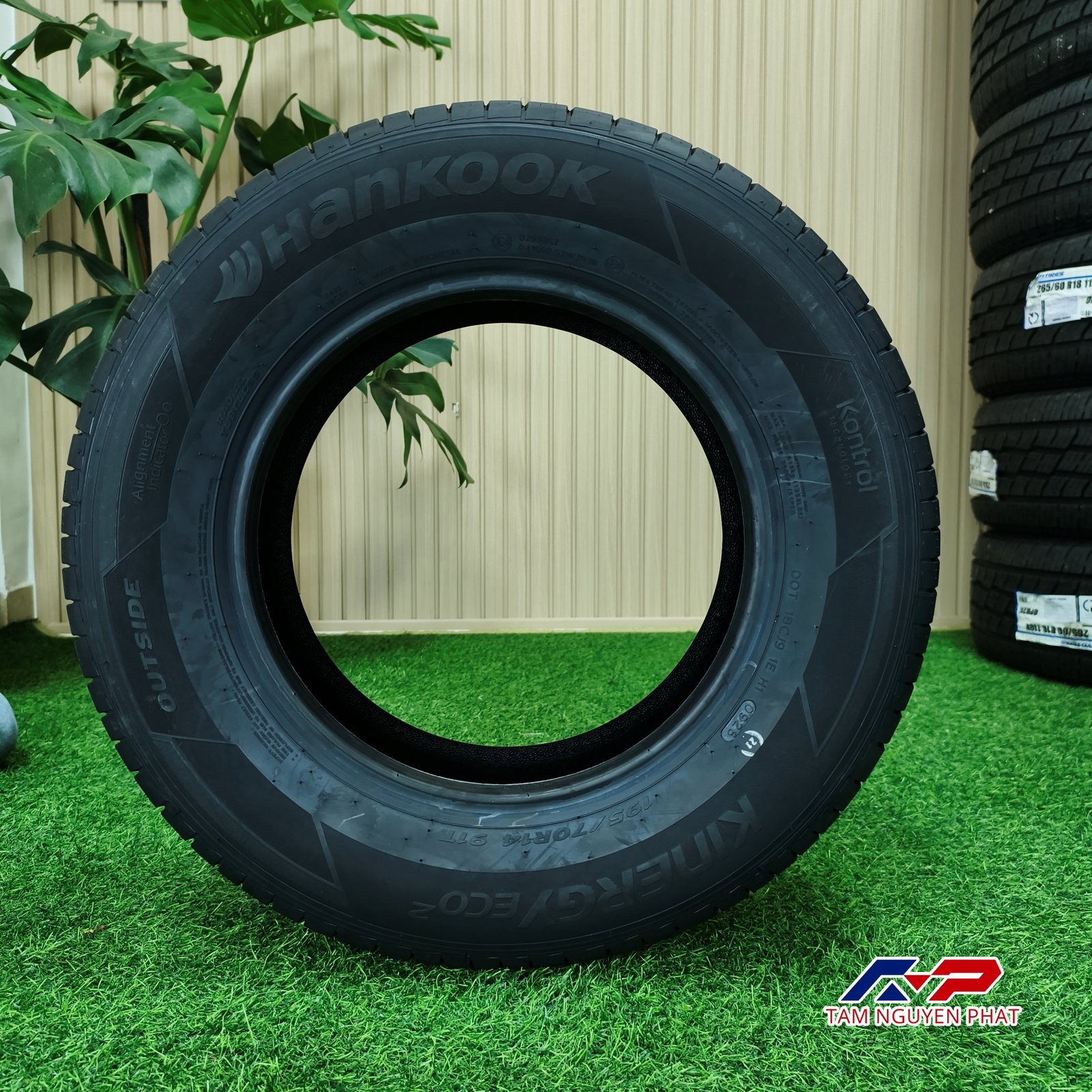 Lốp Hankook Kinergy eco2/K435 hoặc Kinergy 195/70R14 — Hàng chính hãng