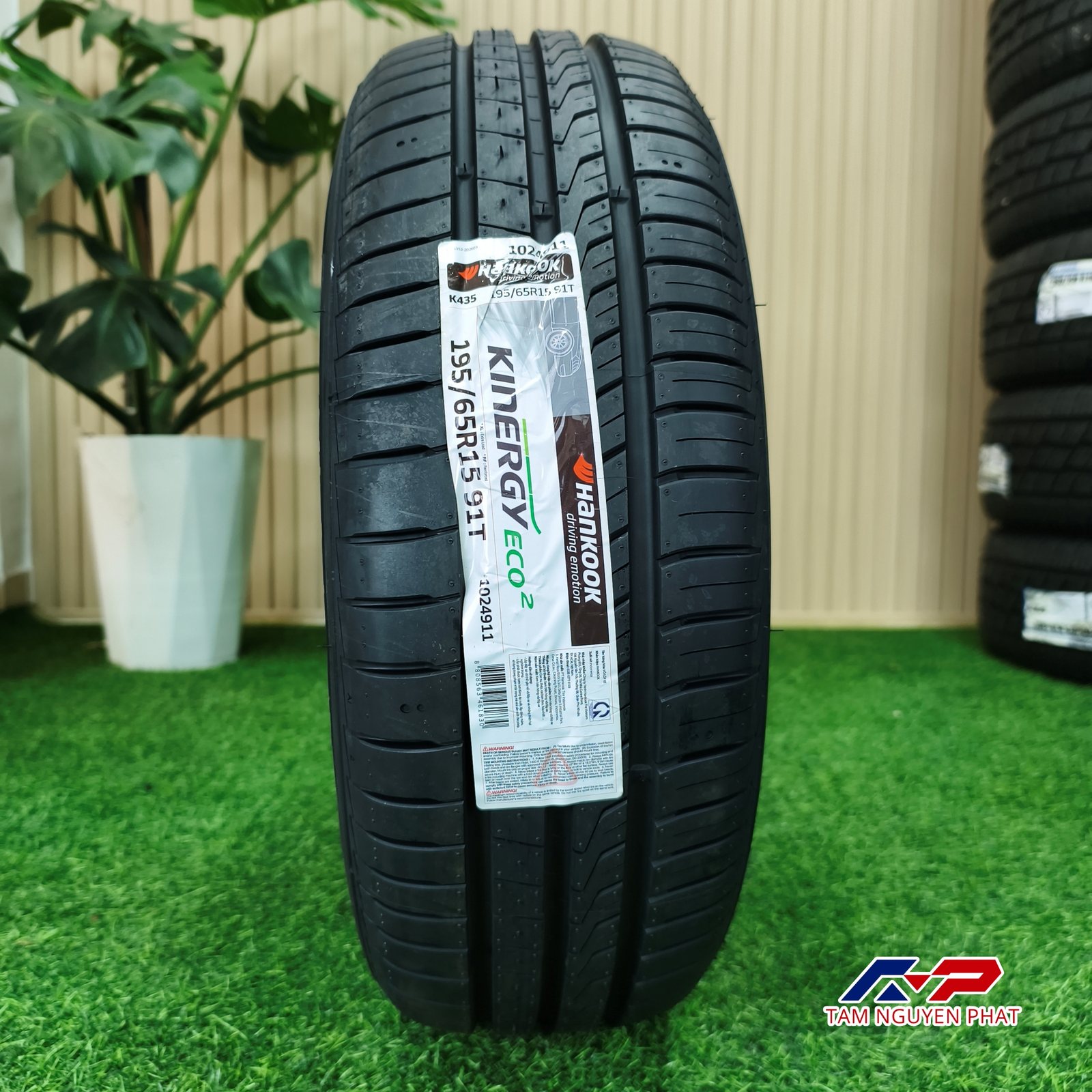 Lốp Hankook Kinergy Eco² K435 195/65R15 — Hàng chính hãng