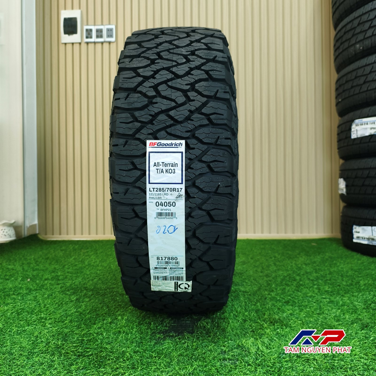 Lốp BFGoodrich All-Terrain T/A KO3 LT285/70R17 121/118S LRD
