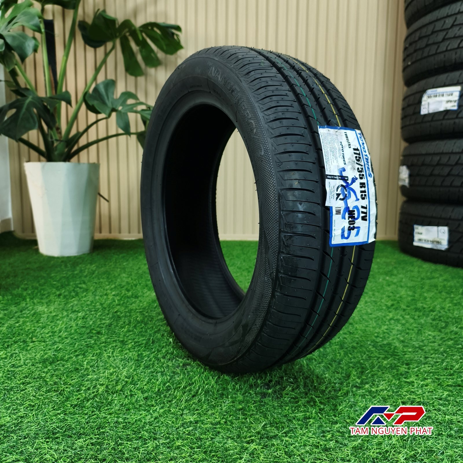 Lốp Toyo NanoEnergy 3 NE03 175/55R15 77V - Ảnh 2