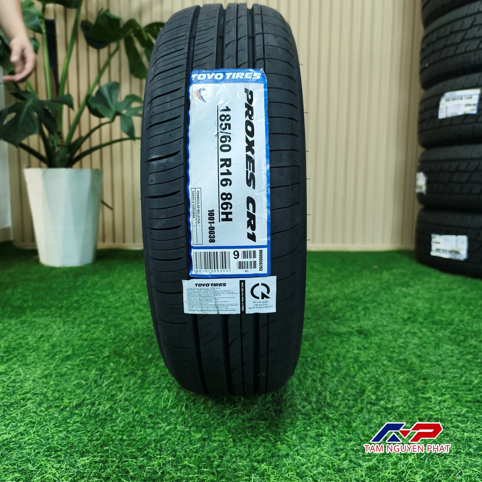 Lốp Toyo Proxes CR1 185/60R16 86H