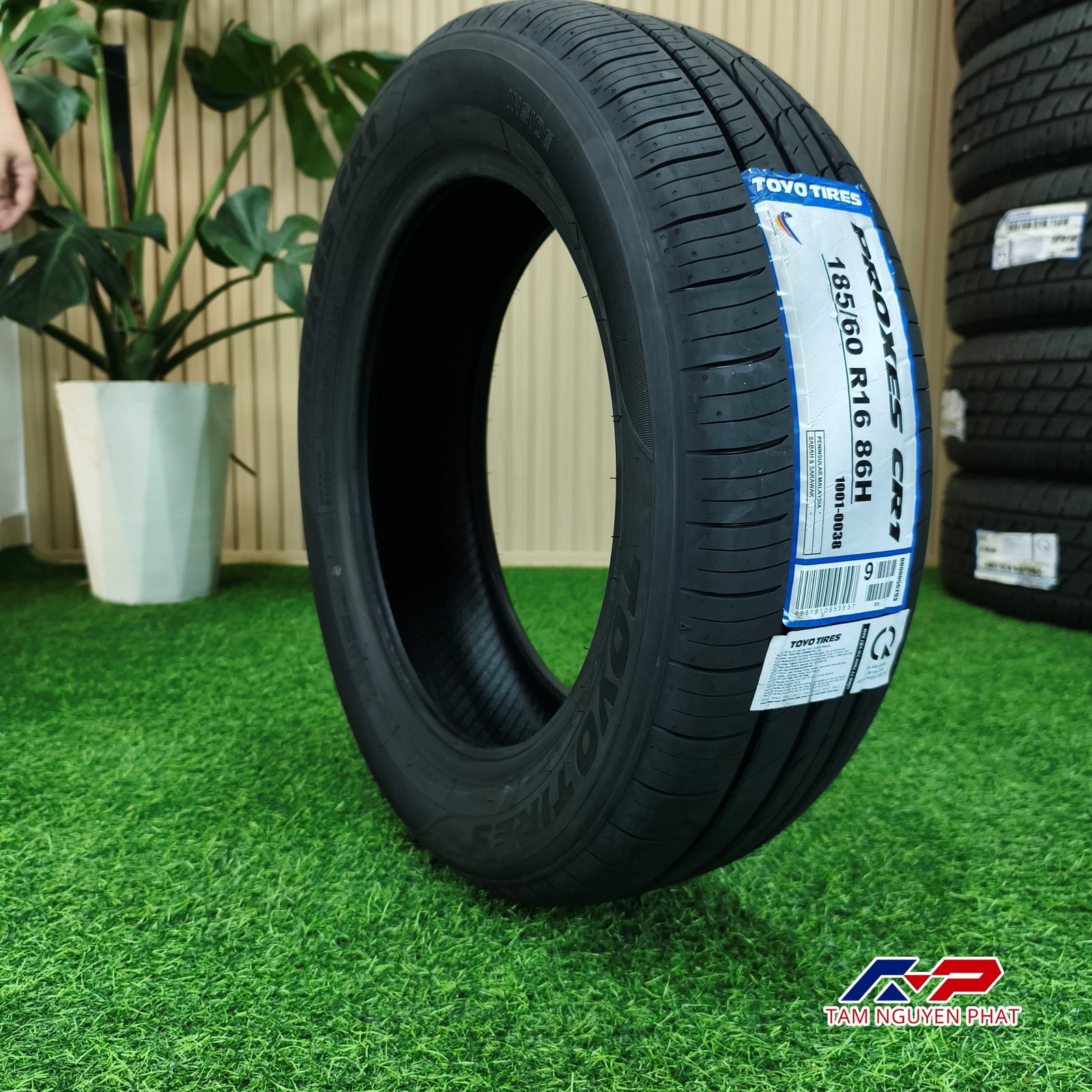 Lốp Toyo Proxes CR1 185/60R16 86H - Ảnh 2