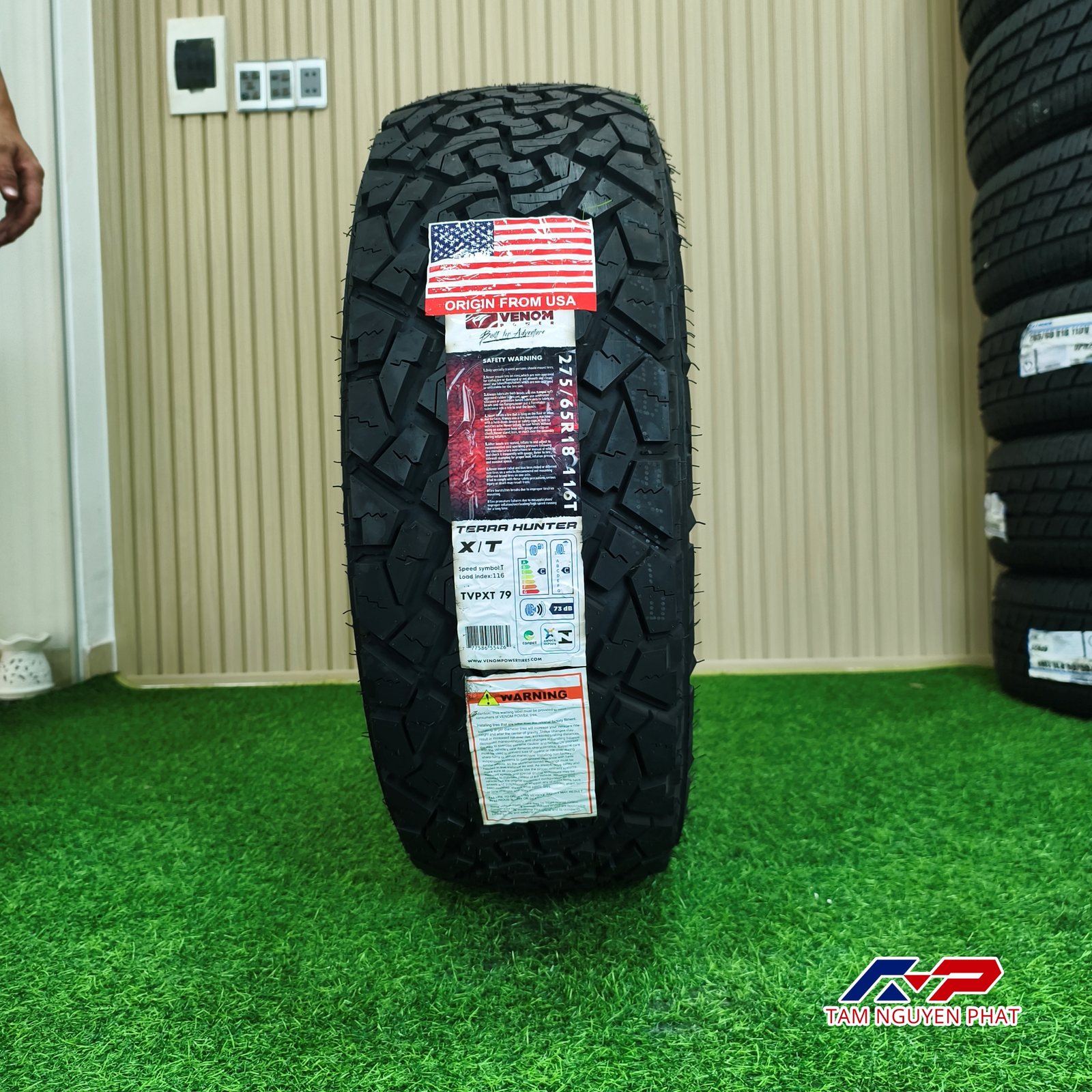 Lốp Venom Power Terra Hunter X/T 275/65R18 116T