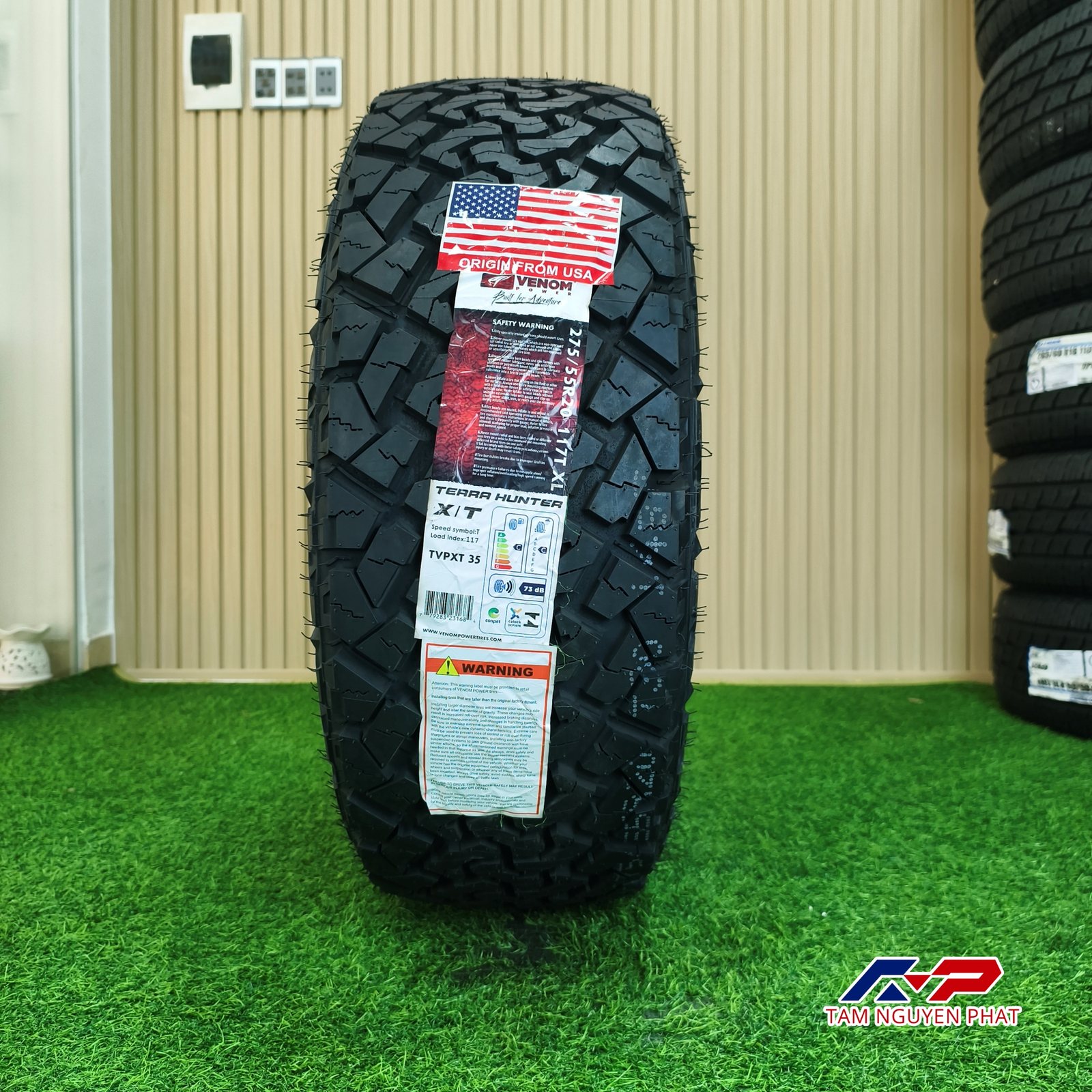 Lốp Venom Power Terra Hunter X/T 275/55R20 117T XL