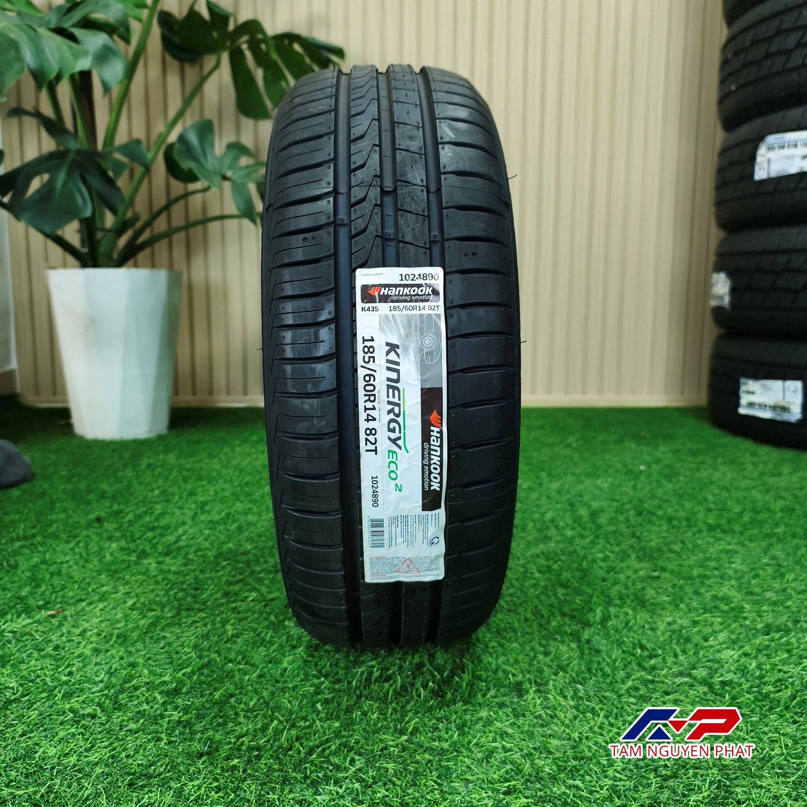 Lốp Hankook Kinergy Eco² K435 185/60R14 — Hàng chính hãng